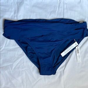 Bleu Rod Beattie Sarong Hipster Swim Bottom. NEW with Tags
